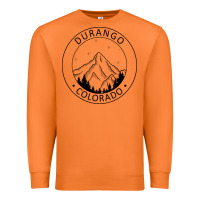 Carrot Durango Mountain City - Colorado State Souvenir Gift Premium Sweatshirt - trangStudio