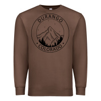 Chestnut Durango Mountain City - Colorado State Souvenir Gift Premium Sweatshirt - trangStudio