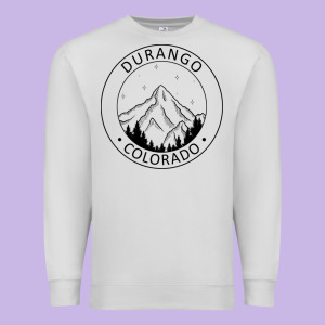 Durango Mountain City - Colorado State Souvenir Gift Premium Sweatshirt Designed By Trangstudio