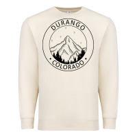 Sandshell Durango Mountain City - Colorado State Souvenir Gift Premium Sweatshirt - trangStudio