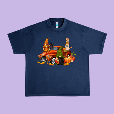 Fall Gnome Truck Urban Heavy Tee Designed By Cowgirlartshop