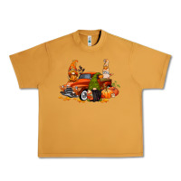 Peanut Butter fall gnome truck Urban Heavy Tee - CowGirlArtShop