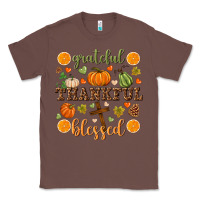 Chestnut Grateful thankful blessed Classic Tee - NancyCooperArtShop