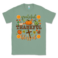 Sage Grateful thankful blessed Classic Tee - NancyCooperArtShop