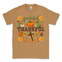 Toasted Coconut Grateful thankful blessed Classic Tee - NancyCooperArtShop