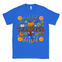 True Royal Grateful thankful blessed Classic Tee - NancyCooperArtShop