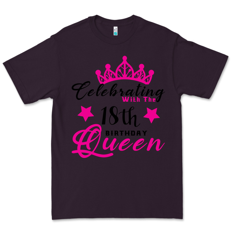Celebrating With The 18th Birthday Queen Premium Tee by Bettercallsaul | Teevron