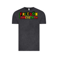Vintage Black freedom juneteenth Vintage Tee - CowGirlArtShop