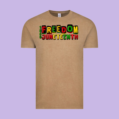 Freedom Juneteenth Vintage Tee Designed By Cowgirlartshop