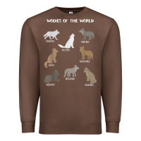 Chestnut Wolves Of The World Educational Wolf Gift Premium Sweatshirt - trangStudio