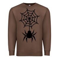 Chestnut spider t  shirt spider with web 17971797 Premium Sweatshirt - trangStudio