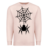 Pale Pink spider t  shirt spider with web 17971797 Premium Sweatshirt - trangStudio