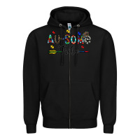 Black au some tribe Zipper Hoodie - CowhideDigitalArt