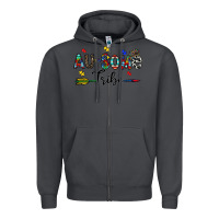 Smoke au some tribe Zipper Hoodie - CowhideDigitalArt