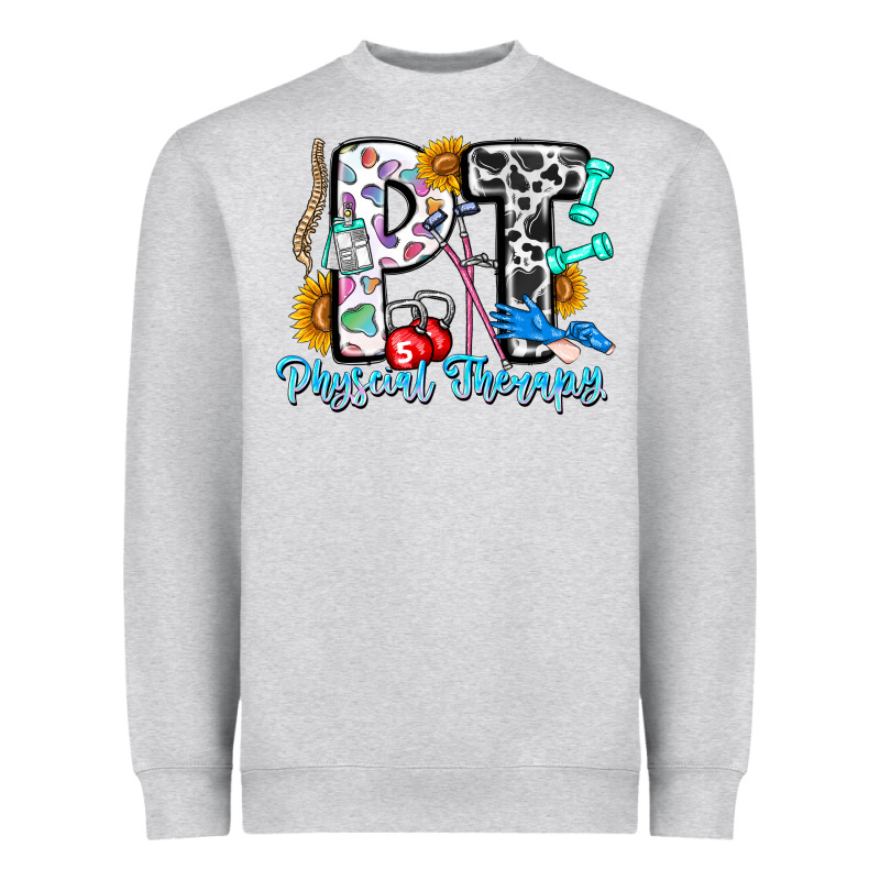 Pt Therapy Heavyweight Sweatshirt by CowhideDigitalArt | Teevron