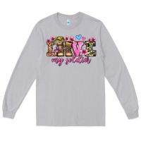 Moon Dust love my soldier olivia Long Sleeve Tee - OliviaCreatesArt