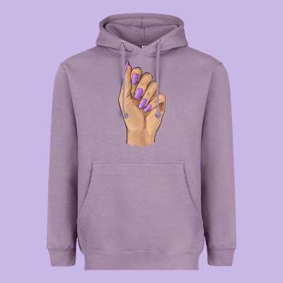 Nail Heavyweight Hoodie Designed By Barkaloodesign