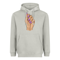 Moon Dust nail Heavyweight Hoodie - BarkalooDesign