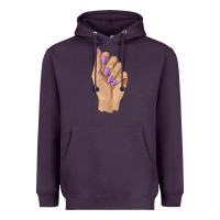 Plum nail Heavyweight Hoodie - BarkalooDesign