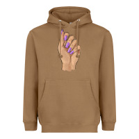 Toasted Coconut nail Heavyweight Hoodie - BarkalooDesign