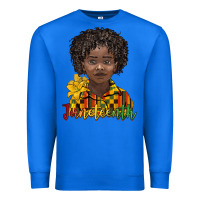 True Royal juneteenth black boy Premium Sweatshirt - BarkalooDesign