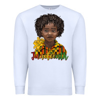 White juneteenth black boy Premium Sweatshirt - BarkalooDesign