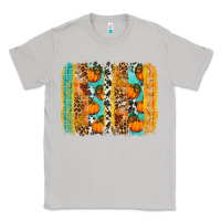 Moon Dust Fall Pumpkin brushstrokes Classic Tee - NancyCooperArtShop
