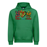 Emerald peace love fiesta ado Urban Hoodie - AdoDesignShop