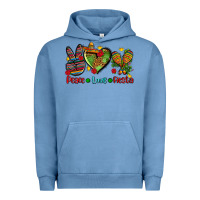 Peace Love Fiesta Ado Urban Hoodie | Teevron