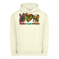 Pigment Pistachio peace love fiesta ado Urban Hoodie - AdoDesignShop