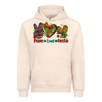 Sandshell peace love fiesta ado Urban Hoodie - AdoDesignShop