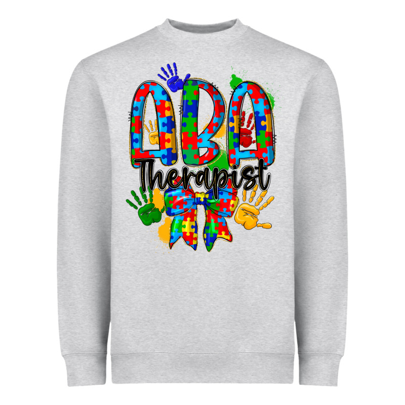 Aba Therapist Heavyweight Sweatshirt by CowhideDigitalArt | Teevron