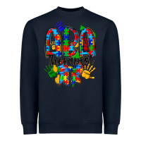 Navy aba therapist Heavyweight Sweatshirt - CowhideDigitalArt