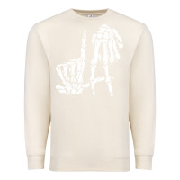 Sandshell la hand sign lazy diy halloween costume skeleton los angeles pullover Premium Sweatshirt - trangStudio