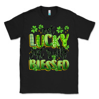 Black not lucky just really blessed Classic Tee - Artiststas