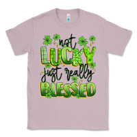 Lilac not lucky just really blessed Classic Tee - Artiststas