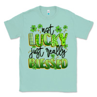Seafoam not lucky just really blessed Classic Tee - Artiststas