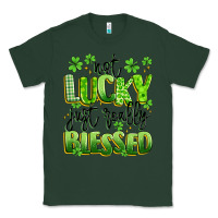 Sports Green not lucky just really blessed Classic Tee - Artiststas