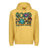 Antique Gold Good Moms Say Bad Words Premium Hoodie - CowhideDigitalArt