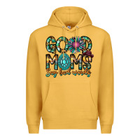 Mustard Good Moms Say Bad Words Premium Hoodie - CowhideDigitalArt