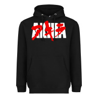 Black Animal Akira Anime Manga Kurosawa Gift For Christmas Heavyweight Hoodie - trangStudio