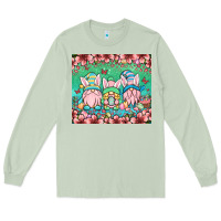 Matcha Easter gnomes Long Sleeve Tee - OliviaCreatesArt