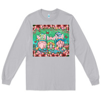 Moon Dust Easter gnomes Long Sleeve Tee - OliviaCreatesArt