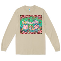 Mushroom Easter gnomes Long Sleeve Tee - OliviaCreatesArt