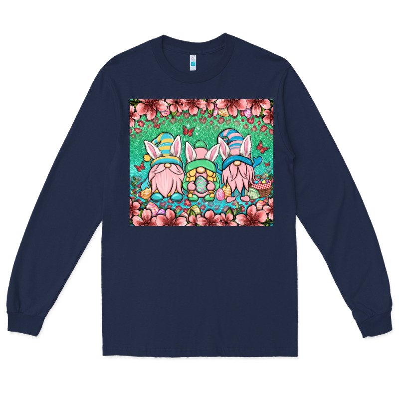 Easter Gnomes Long Sleeve Tee by OliviaCreatesArt | Teevron