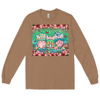 Toasted Coconut Easter gnomes Long Sleeve Tee - OliviaCreatesArt