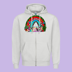 Mimi Zipper Hoodie Designed By Sublimationcraftshop