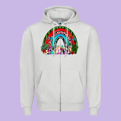 Mimi Zipper Hoodie Designed By Sublimationcraftshop