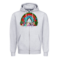 Heather Grey mimi Zipper Hoodie - SublimationCraftShop