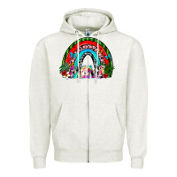 Oatmeal Heather mimi Zipper Hoodie - SublimationCraftShop
